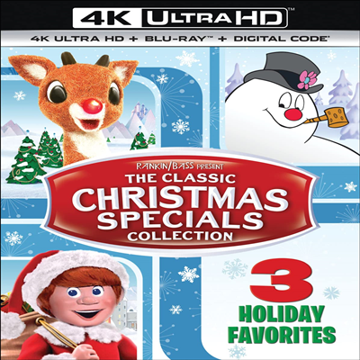 Classic Christmas Specials Collection (클래식 크리스마스 스페셜 컬렉션) (4K Ultra HD+Blu-ray)(한글무자막)