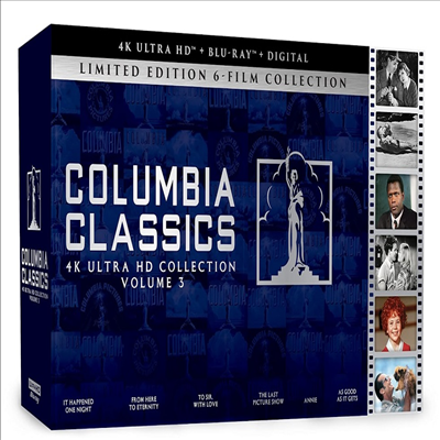 Columbia Classics 4K Ultra HD Collection, Vol. 3 (컬럼비아 클래식스 4K 컬렉션)(한글자막)(4K Ultra HD + Blu-ray)