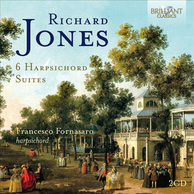 존스: 6개의 하프시코드 모음곡 (Jones: Six Harpsichord Suites) (2CD) - Francesco Fornasaro