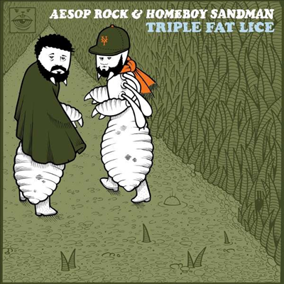 Aesop Rock &amp; Homeboy Sandman - Triple Fat Lice (LP)