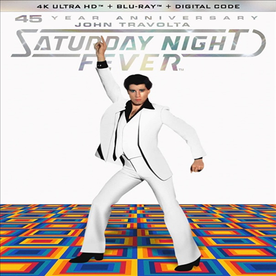 Saturday Night Fever (토요일 밤의 열기) (1977)(한글무자막)(4K Ultra HD + Blu-ray)