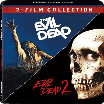 The Evil Dead (1981) / Evil Dead 2 (1987) (이블 데드 / 이블 데드 2)(한글무자막)(4K Ultra HD + Blu-ray)