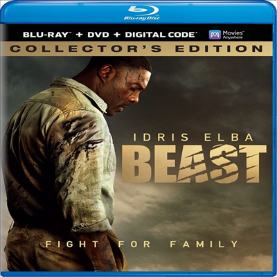 Beast (비스트) (2022)(한글무자막)(Blu-ray)