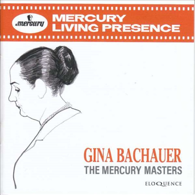 지나 바카우어 - 머큐리 마스터즈 (Gina Bachauer - The Mercury Masters) (7CD Boxset) - Gina Bachauer