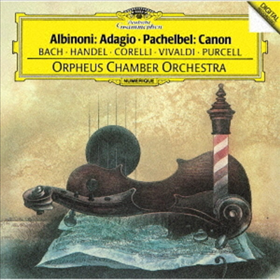 오르페우스 실내 관현악단 - 유명 바로크 작품집 (Orpheus Baroque Concert - Bach, Handel, Corelli, Vivaldi &amp; Purcell) (SHM-CD)(일본반) - Orpheus Chamber Orchestra