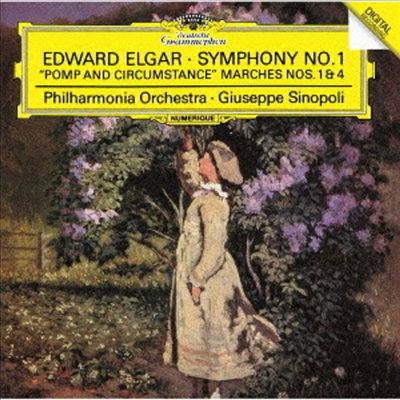 엘가: 교향곡 1번, 위풍당당 행진곡 1, 4번 Elgar: Symphony No.1, Pomp And Circumstance Marches No.1 &amp; 4) (SHM-CD)일본반) - Giuseppe Sinopoli
