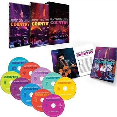 Austin City Limits Country (10-Disc Set) (오스틴 시티 리미츠 컨트리)(지역코드1)(한글무자막)(DVD)