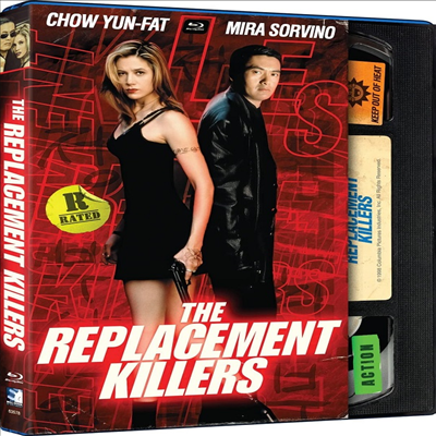 The Replacement Killers (Retro VHS Packaging) (리플레이스먼트 킬러) (1998)(한글무자막)(Blu-ray)