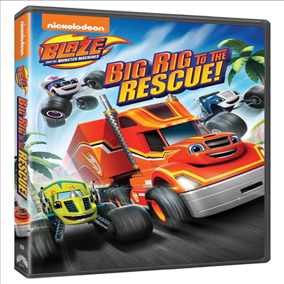 Blaze And The Monster Machines: Big Rig To The Rescue! (블레이즈 앤 더 몬스터 머신) (2022)(지역코드1)(한글무자막)(DVD)