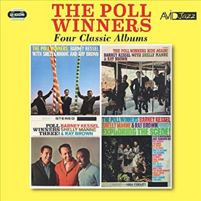Poll Winners (Barney Kessel/Shelly Manne/Ray Brown) - Four Classic Albums (Remastered)(4 On 2CD)