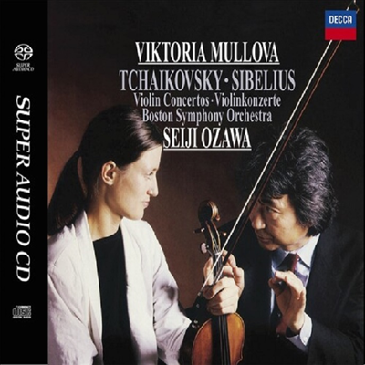 차이코프스키 &amp; 시벨리우스: 바이올린 협주곡 (Tchaikovsky &amp; Sibelius : Violin Concertos) (Ltd)(SACD Hybrid)(일본반) - Viktoria Mullova