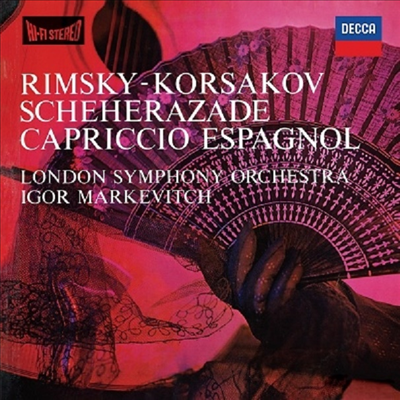 림스키-코르사코프: 세헤라자데, 스페인 기상곡 (Rimsky-Korsakov: Scheherazade, Capriccio Espagnol) (Ltd)(SACD Hybrid)(일본 타워레코드 독점 한정반) - Igor Markevich