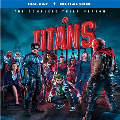 Titans: The Complete Third Season (타이탄스: 시즌 3) (2021)(한글무자막)(Blu-ray)