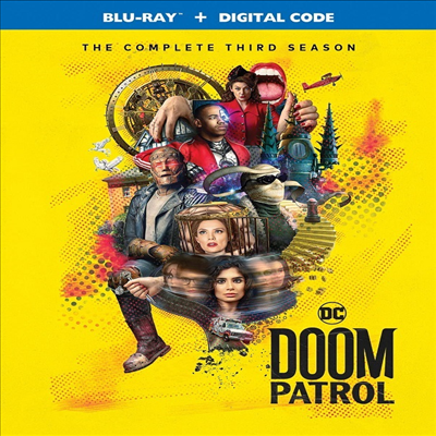 Doom Patrol: The Complete Third Season (둠 패트롤: 시즌 3) (2021)(한글무자막)(Blu-ray)