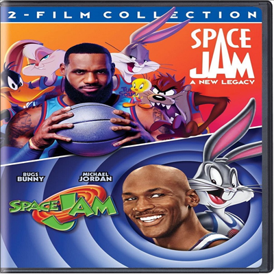 Space Jam (1996) / Space Jam: A New Legacy (2021) (스페이스 잼 / 스페이스 잼: 새로운 시대)(지역코드1)(한글무자막)(DVD)