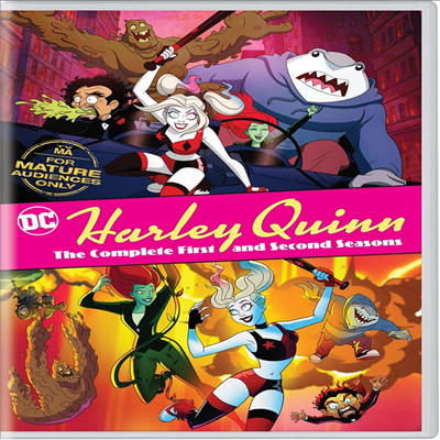 Harley Quinn: The Complete First And Second Seasons (할리퀸: 시즌 1 &amp; 2) (2019)(지역코드1)(한글무자막)(DVD)