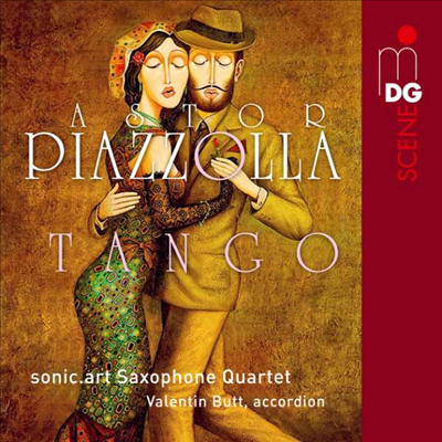 피아졸라: 탱고 (Piazzolla: Tango)(CD) - Sonic.art Saxophone Quartet