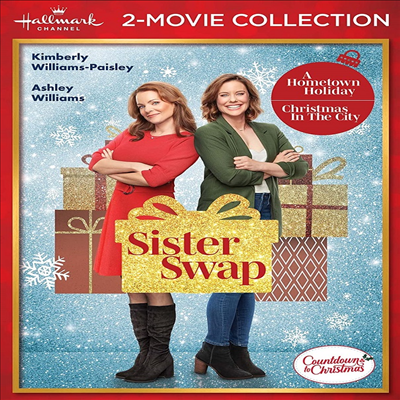 Sister Swap: A Hometown Holiday (2021) / Sister Swap: Christmas In The City (2021) (어 홈타운 홀리데이)(지역코드1)(한글무자막)(DVD)