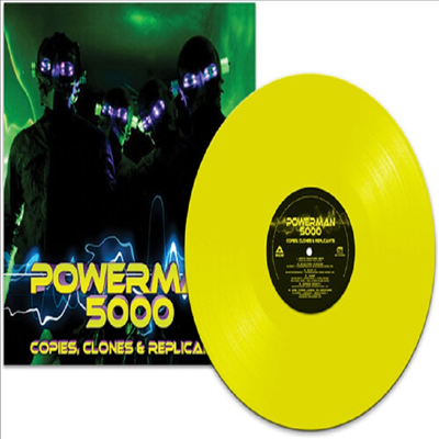 Powerman 5000 - Copies Clones & Replicants (Yellow Vinyl)(LP)