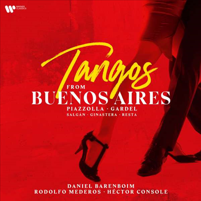 다니엘 바렌보임 - 탱고 앨범 (Daniel Barenboim - Tangos from Buenos Aires) (180g)(LP) - Daniel Barenboim