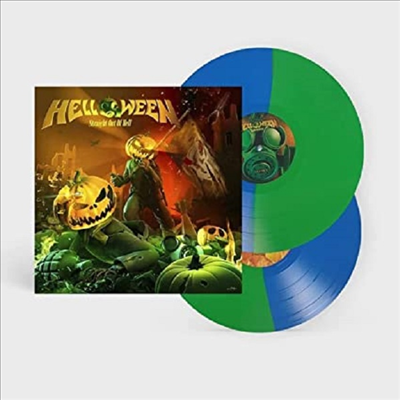 Helloween - Straight Out Of Hell (Ltd)(Gatefold)(Light Green &amp; Ocean Blue Bi-Colored Vinyl)(2LP)