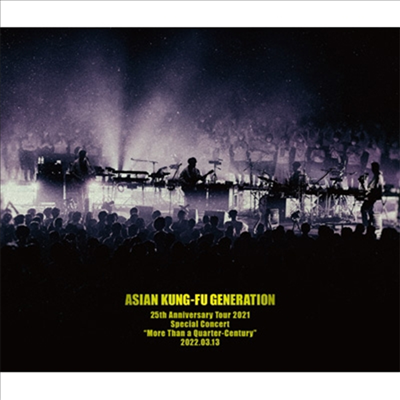 Asian Kung-Fu Generation (아시안 쿵후 제너레이션) - 映像作品集18券 ~25th Anniversary Tour 2021 Special Concert &quot;More Than A Quarter-Century&quot; 2022.03.13~ (Blu-ray)(Blu-ray)(2022)