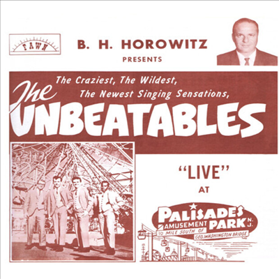 Gene Cornish & The Unbeatables - Live At Palisades Amusement Park (2022 Remaster)(CD-R)
