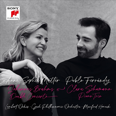 브람스: 이중 협주곡 & 클라라 슈만: 피아노 삼중주 (Brahms: Double Concerto & C.Schumann: Piano Trio) (180g)(LP) - Anne-Sophie Mutter