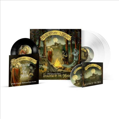 Blackmore&#39;s Night - Shadow Of The Moon (25th Anniversary Edition)(Ltd)(180g Colored 2LP+DVD+7 Inch Single LP)