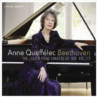 베토벤: 후기 피아노 소나타 (Beethoven: The Last 3 Piano Sonatas Nos.30, 31 & 32)(CD) - Anne Queffelec