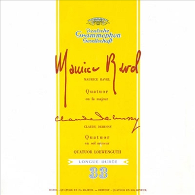 드뷔시, 라벨, 하이든: 현악 사중주 (Debussy, Ravel, Haydn: String Quartets) (일본 타워레코드 독점 한정반)(CD) - Quatuor Loewenguth