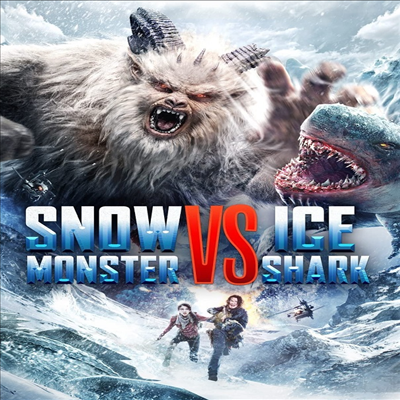 Snow Monster Vs Ice Shark (스노우 몬스터 대 아이스 샤크)(지역코드1)(한글무자막)(DVD)