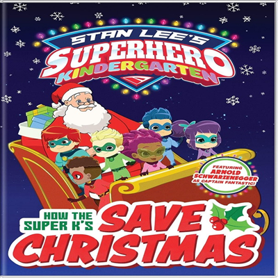 Superhero Kindergarten - How The Super K&#39;s Save Christmas (슈퍼히어로 유치원)(지역코드1)(한글무자막)(DVD)