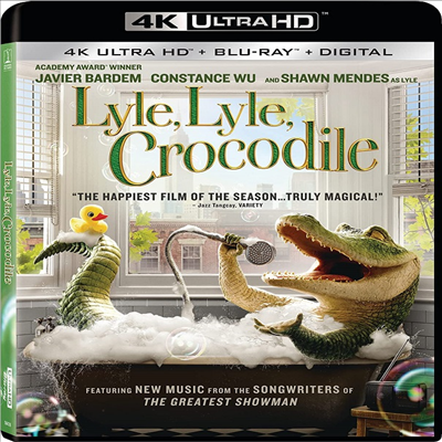 Lyle, Lyle, Crocodile (Collector's Edition) (라일, 라일, 크로커다일) (2022)(한글무자막)(4K Ultra HD + Blu-ray)