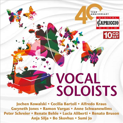 카프리치오 레이블 40주년 - 성악 작품집 (Vocal Soloists for Capriccio&#39;s 40 Year Anniversary) (10CD Boxset) - 여러 아티스트