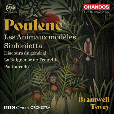 풀랑크: 관현악 작품집 (Poulenc: Orchestral Works) (SACD Hybrid)(CD) - Bramwell Tovey