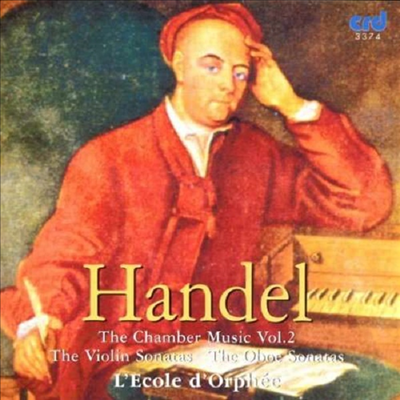 헨델: 바이올린 소나타와 오보에 소나타 (Handel: Violin Sonatas & Oboe Sonatas)(CD) - L'Ecole d'Orphee
