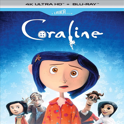 Coraline (코렐라인: 비밀의 문) (2009)(한글무자막)(4K Ultra HD + Blu-ray)