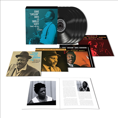 Eddie &#39;Lockjaw&#39; Davis - Cookin&#39; With Jaws And The Queen: The Legendary Prestige Cookbook Album (4LP Box Set)