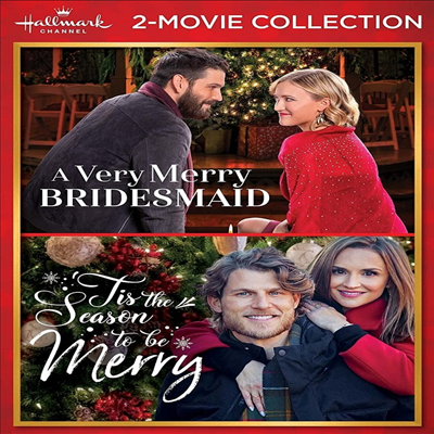 A Very Merry Bridesmaid (2021) / &#39;Tis The Season To Be Merry (2021) (어 베리 메리 브라이즈메이드 / 티스 더 시즌스 투 비 메리)(지역코드1)(한글무자막)(DVD)