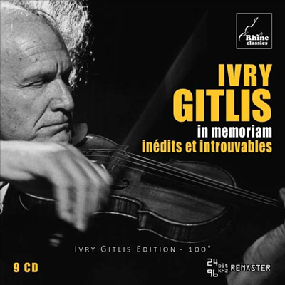 이브리 기틀리스 에디션 (Ivry Gitlis - in Memoriam) (9CD Boxset) - Ivry Gitlis