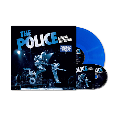 Police - Around The World (Restored &amp; Expanded)(Ltd)(Transparent Blue Colored LP+DVD)