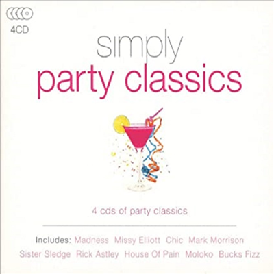 Various Artists - Simply Party Classics (4CD Boxset)