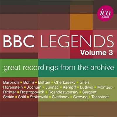 BBC 레전드 3집 (BBC Legends 3) (20CD Boxset) - 여러 아티스트