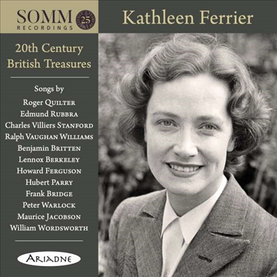 캐슬린 페리어 - 20세기 영국 가곡 (Kathleen Ferrier - 20th Century British Treasures)(CD) - Kathleen Ferrier