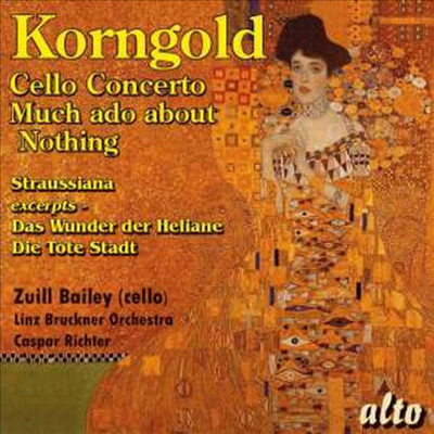 코른골트: 첼로 협주곡 &amp; 헛소동 모음곡 (Korngold: Cello Concerto &amp; Much Ado About Nothing, Op. 11)(CD) - Caspar Richter