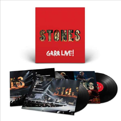 Rolling Stones - GRRR Live! (Live At Newark 2012) (Gatelold)(180g)(3LP)