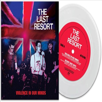 Last Resort - Violence In Our Minds (White 7 inch Single LP)