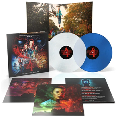 Kyle Dixon &amp; Michael Stein - Stranger Things: Season 4 - Vol. 1 (기묘한 이야기 시즌4 - Vol. 1) (A Netflix Original Series)(Soundtrack)(Ltd)(Colored 2LP)