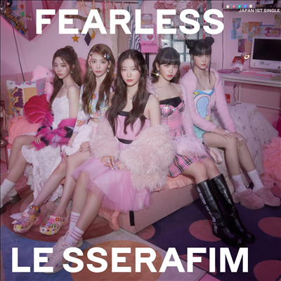 르세라핌 (Le Sserafim) - Fearless (Limited Edition - B)(CD+DVD)(미국빌보드집계반영)
